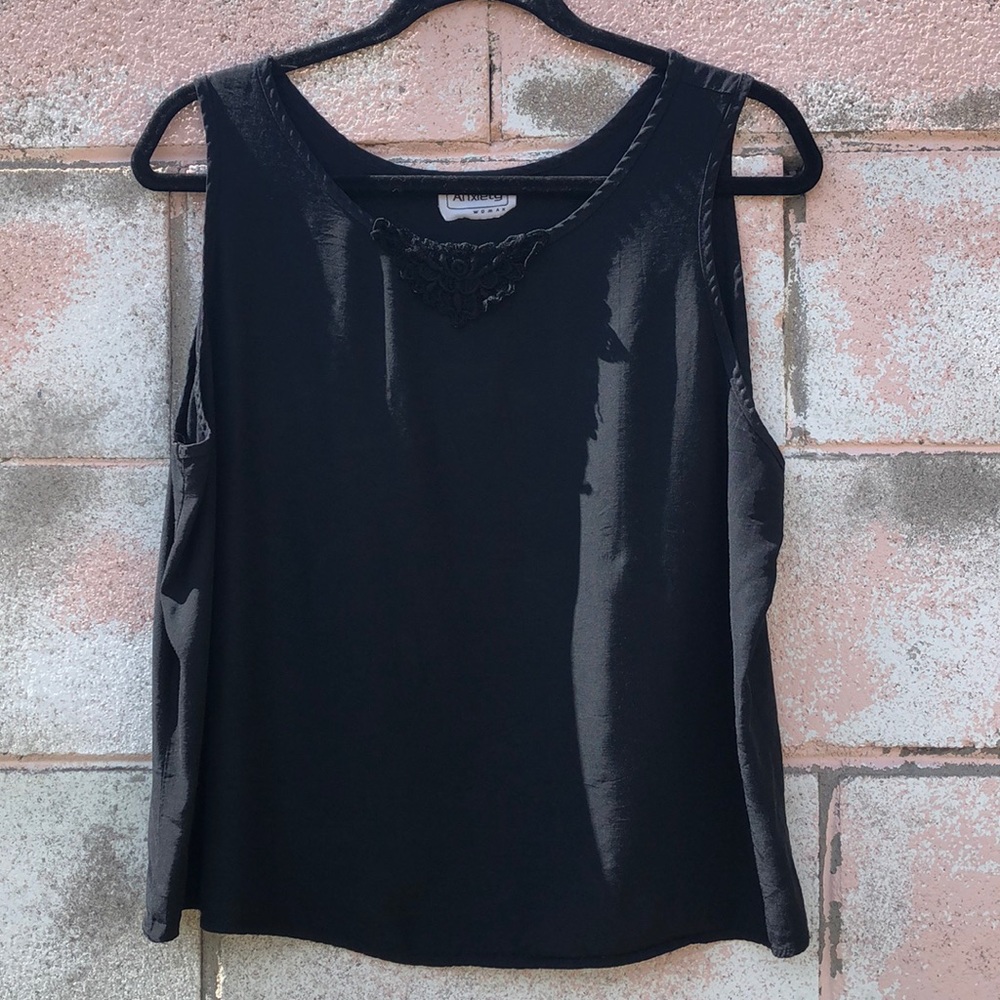 Vintage 90s Black Tank Top